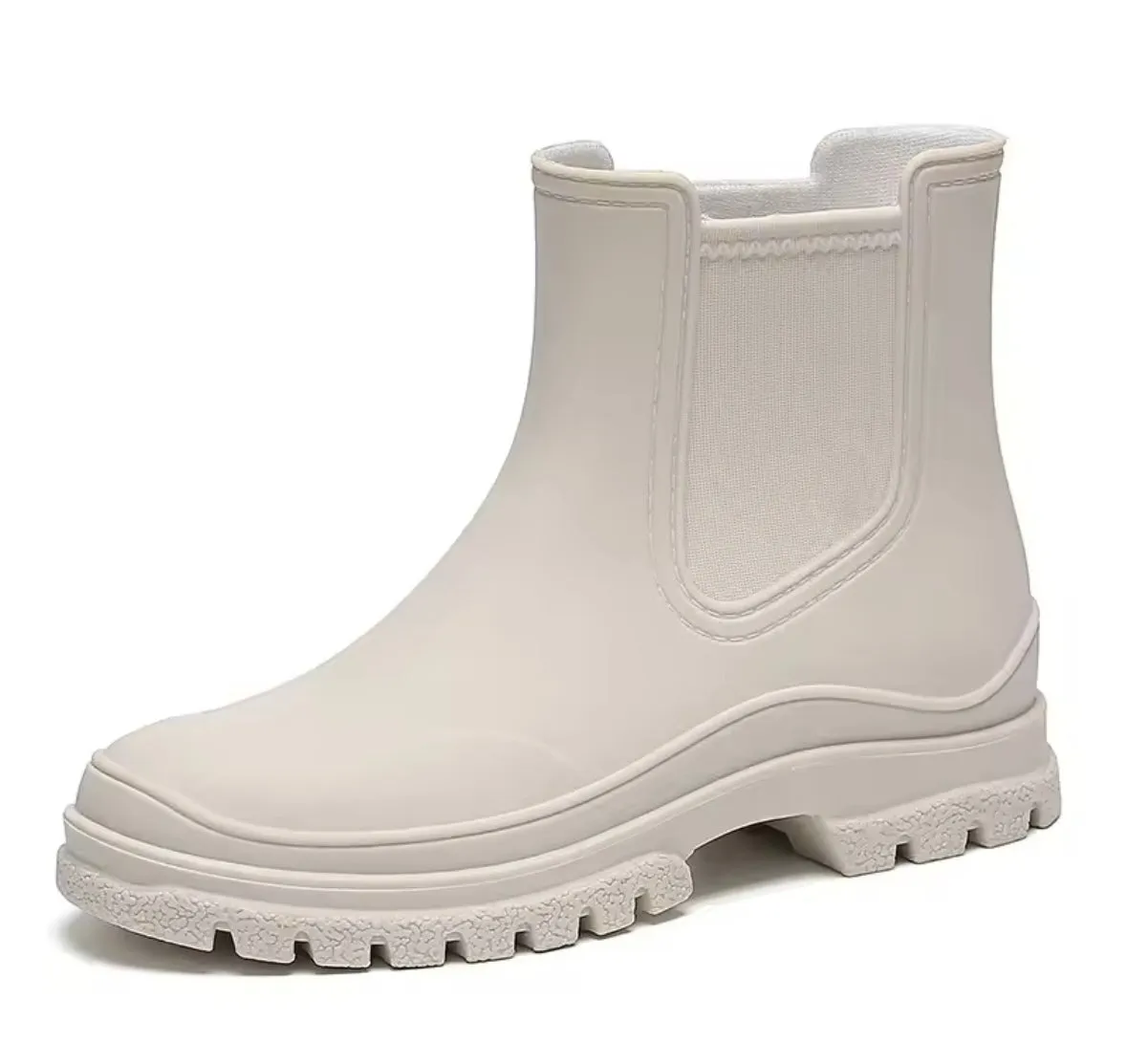Women Fashion Color Ankle Rain Boots Uk Rain Boots