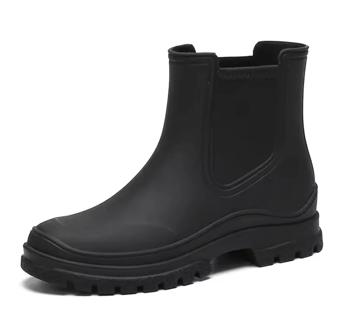 Women Fashion Color Ankle Rain Boots Holland Cooper Rain Boots