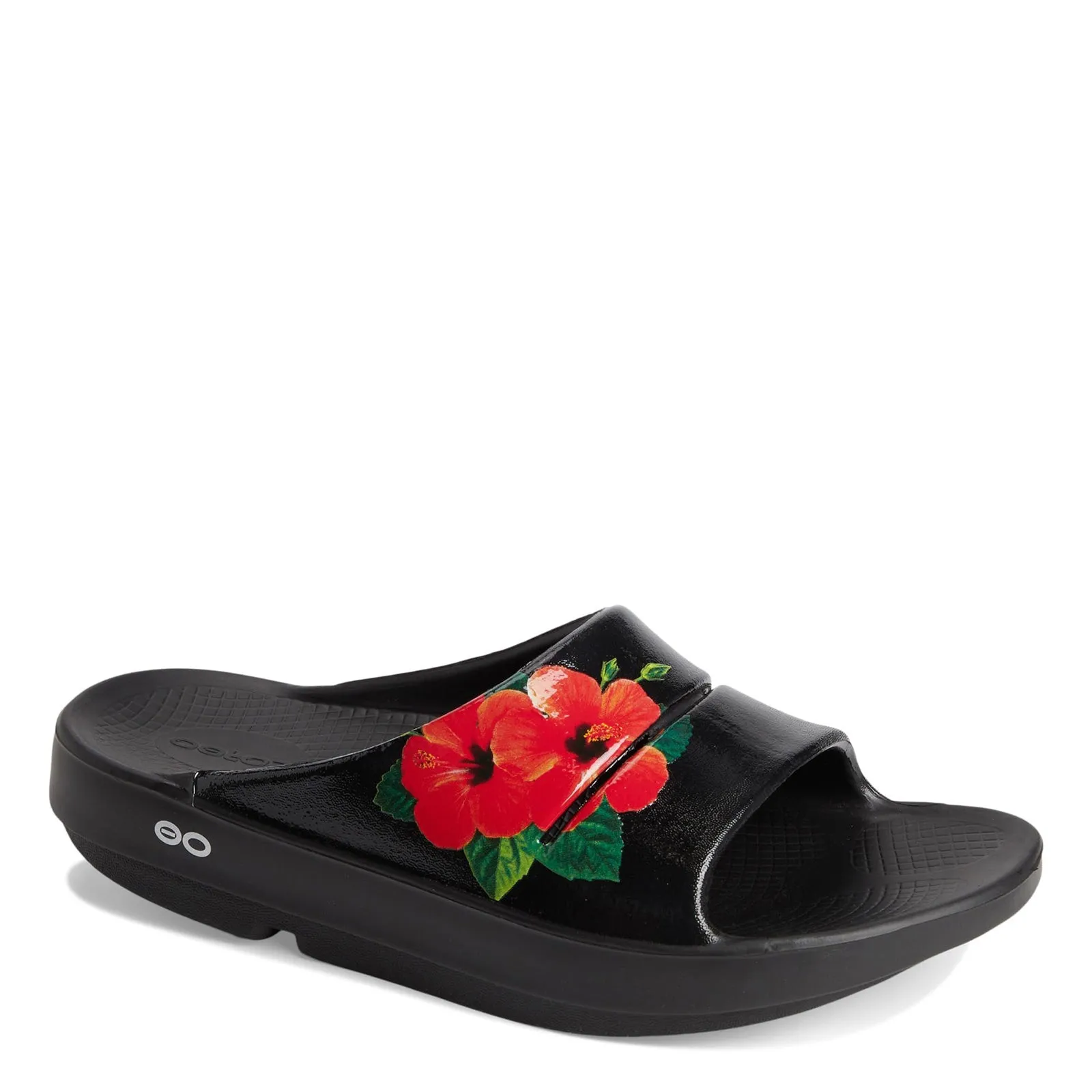 Women's Oofos, OOahh Luxe Slide Sandal Sandy Path