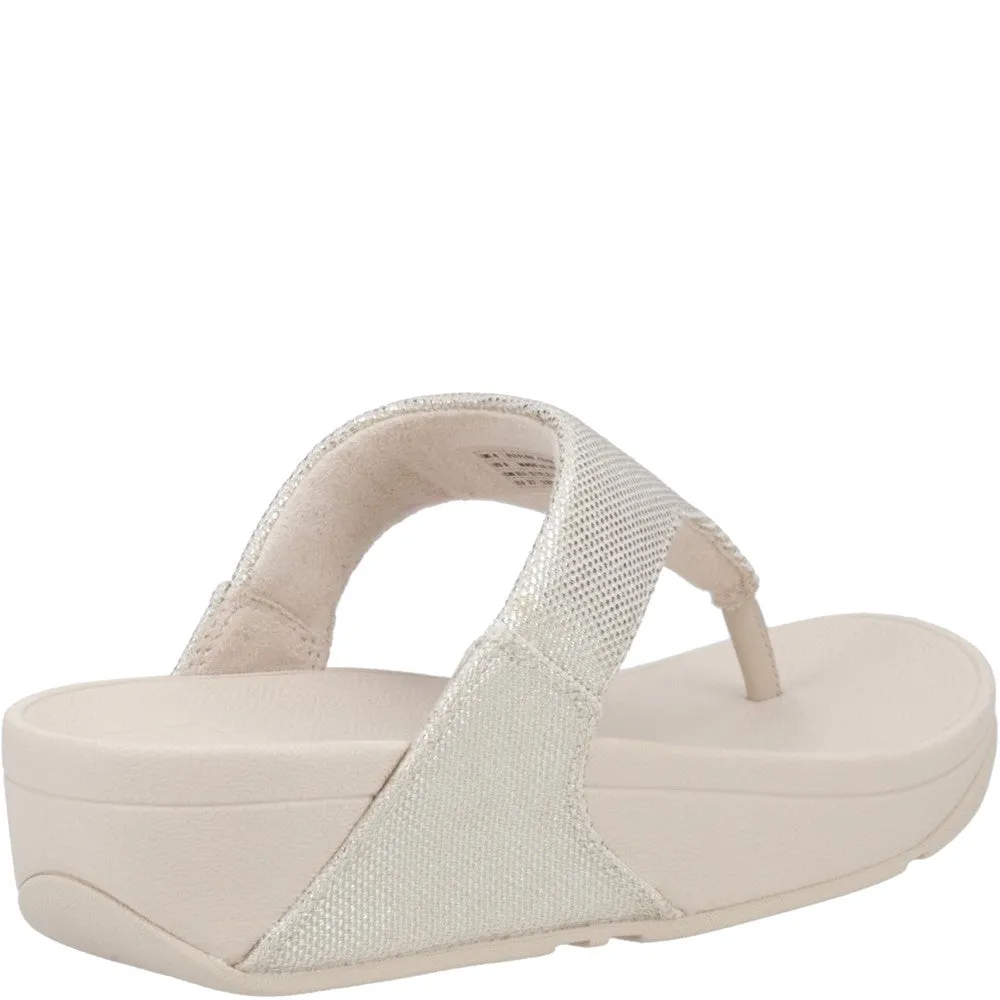 Fitflop Lulu Glitz Toe Post Sandals Casual Footwear for Beach