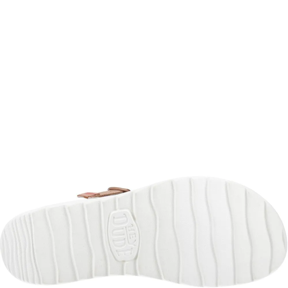 HEYDUDE Delray Buckle Classic Sandal Outdoor Ready