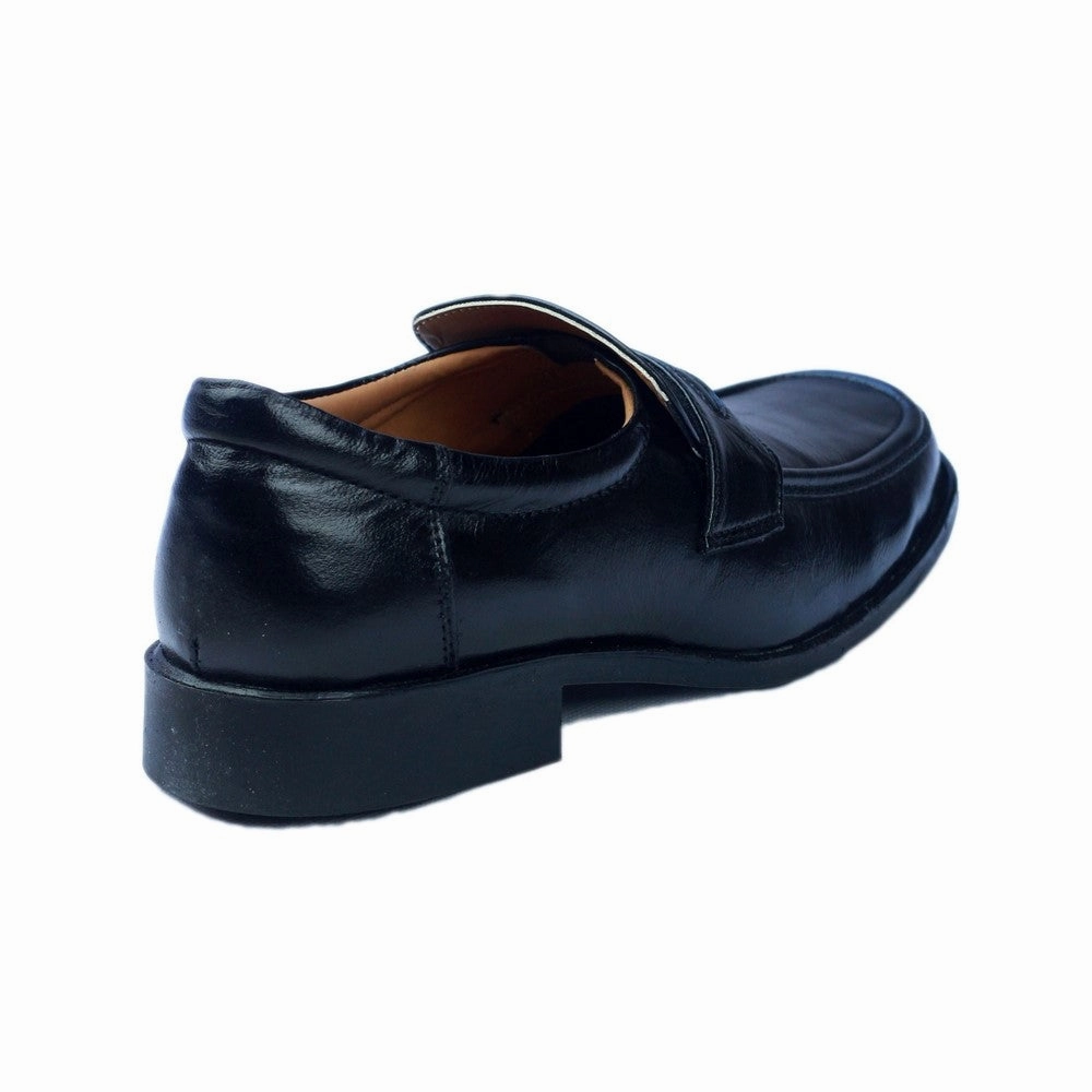 Amblers Manchester Leather Loafer True Shade Heel Pad