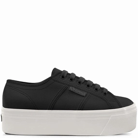 Superga 2790 Tumbled Leather Trainer OrthoticInsole versatile - feature shoes