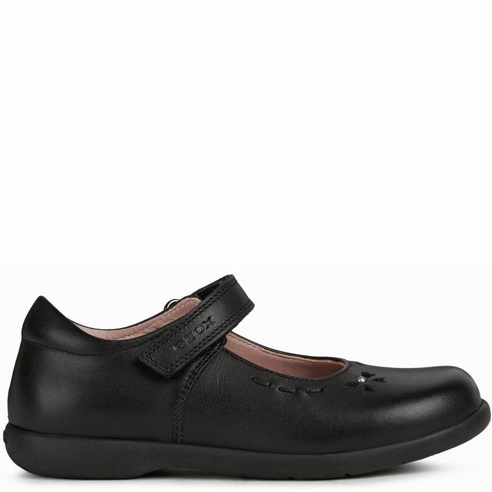 Geox Naimara Infant School Shoes Slip In