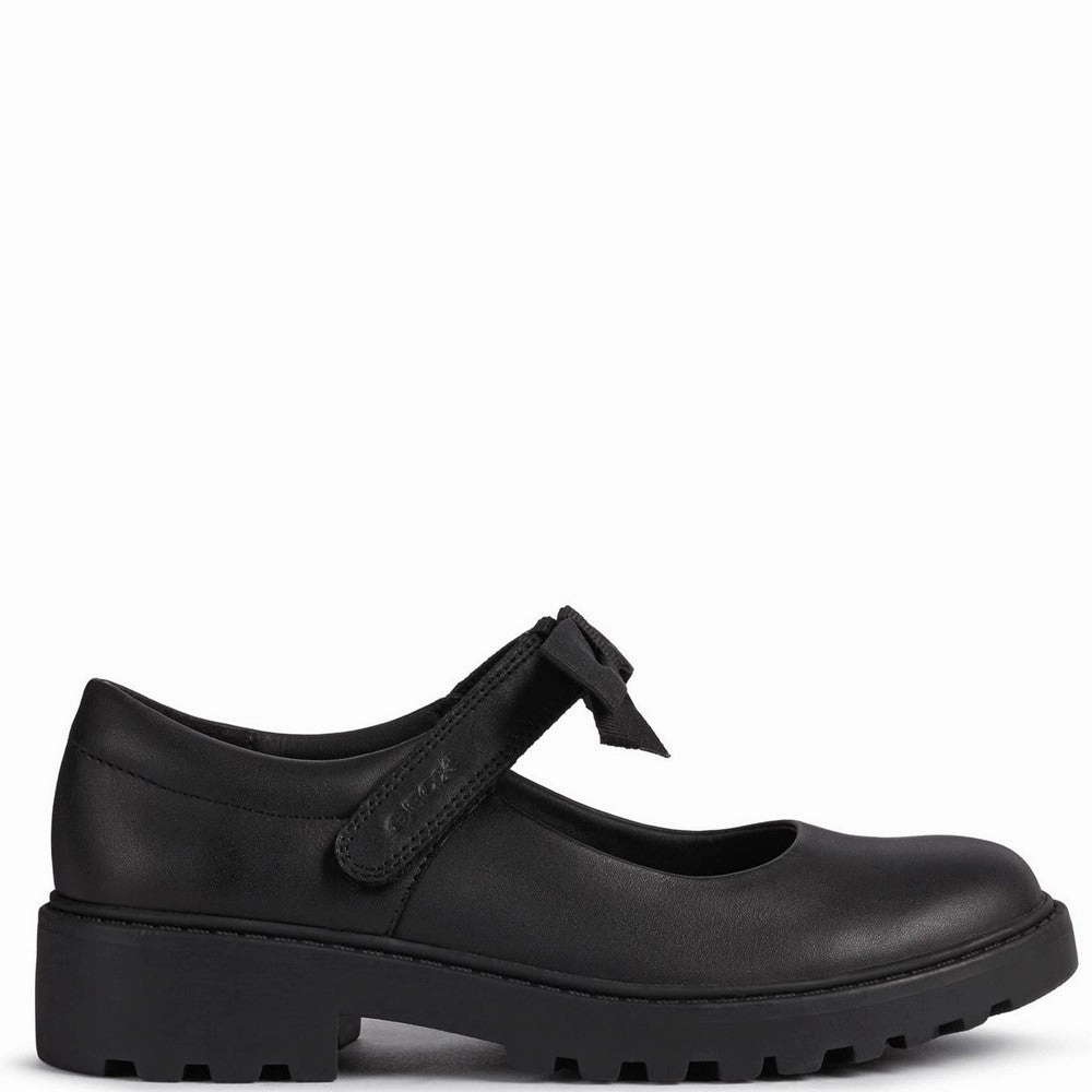 Suede Warm High-Performance Fit Geox Casey Infant School Shoes