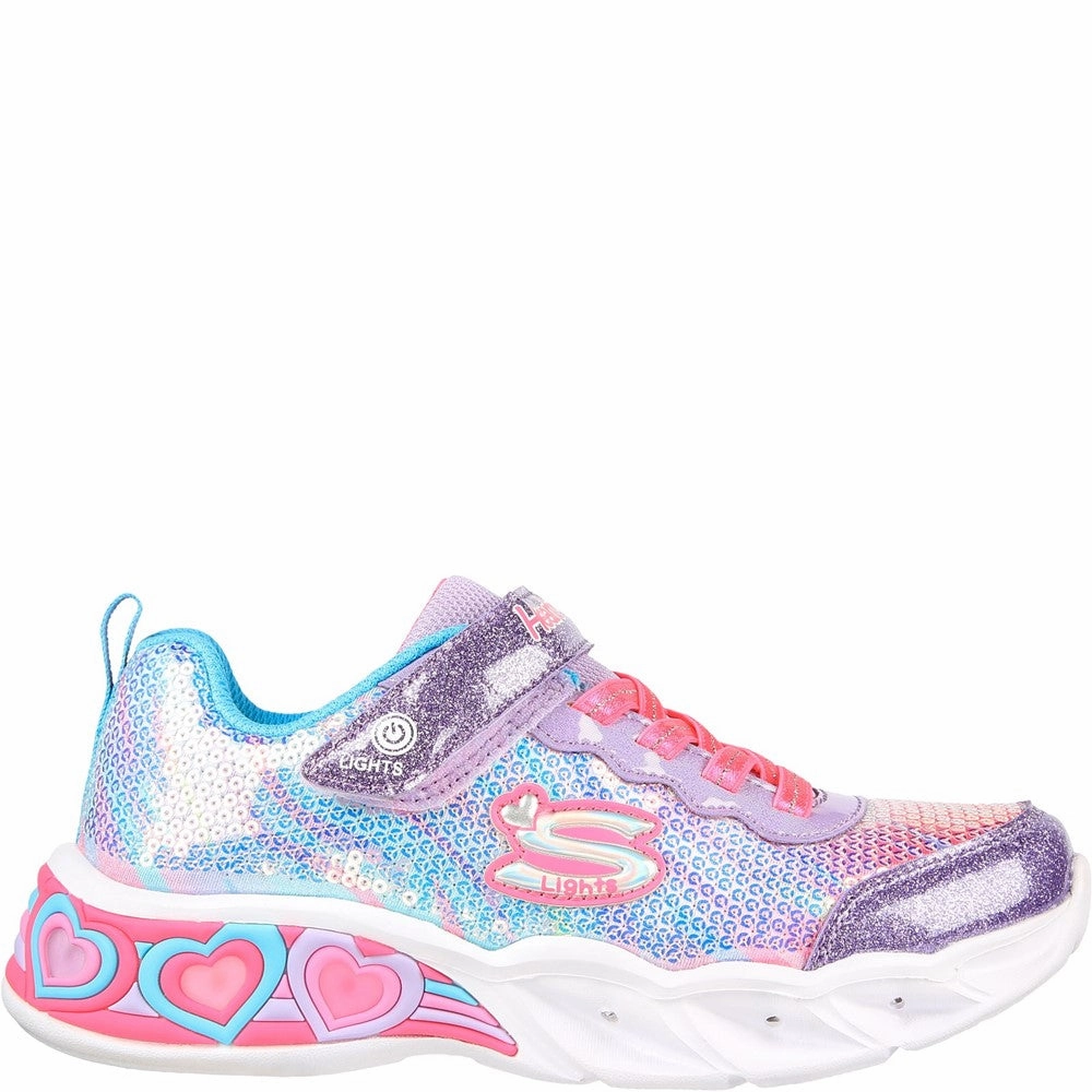 Skechers Sweetheart Lights Lets Shine Trainers walking shoes