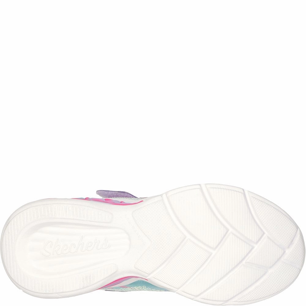 Dusk Hike Skechers Sweetheart Lights Lets Shine Trainers