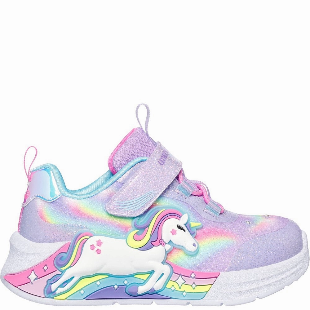 Skechers Unicorn Chaser Trainers Throw Hike Shady Run