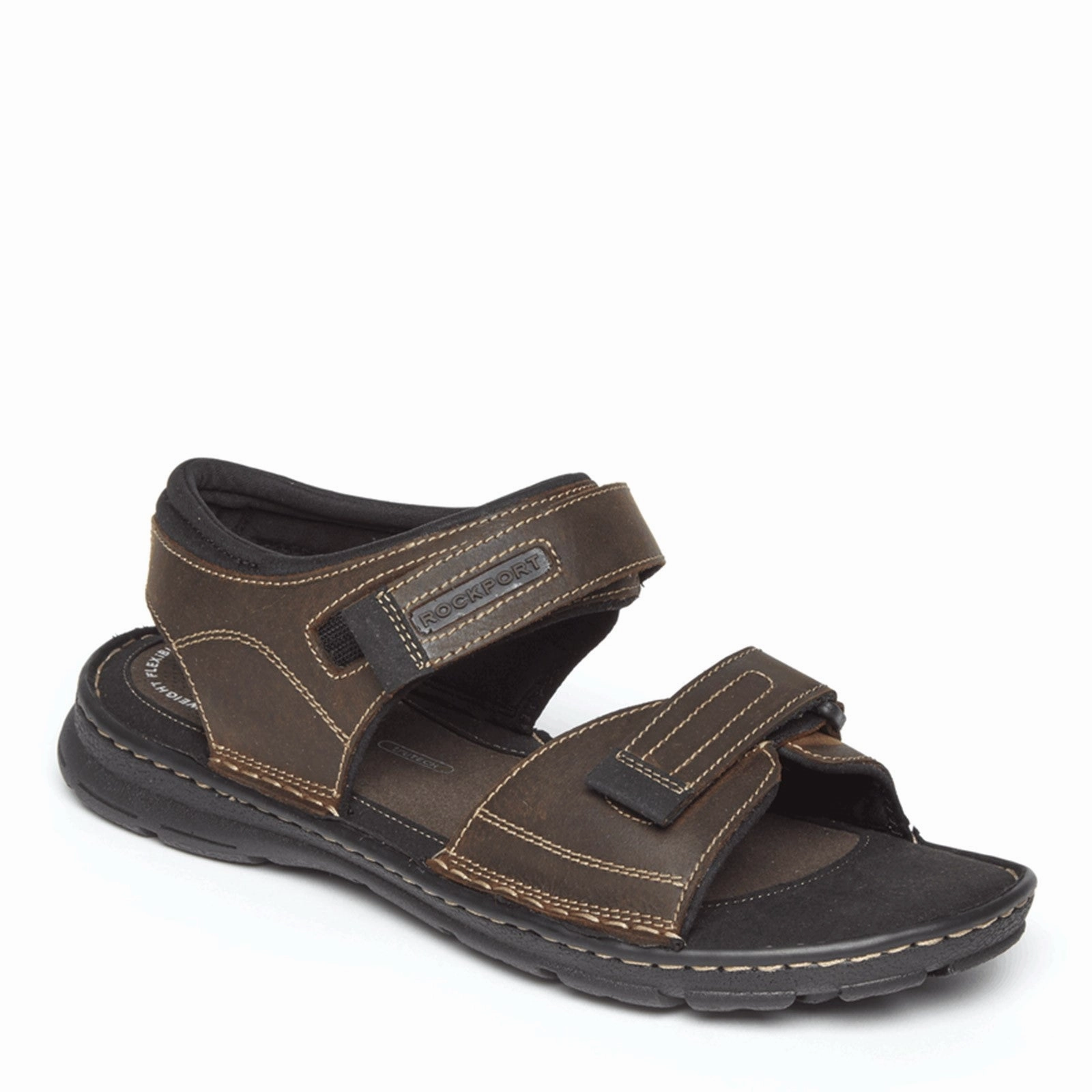 Men's Rockport, Darwyn Quarter Strap Sandal Anti Fatigue