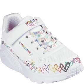 Comfortable to walk Stand Comfort Skechers Uno Lite Heart Craze Trainers