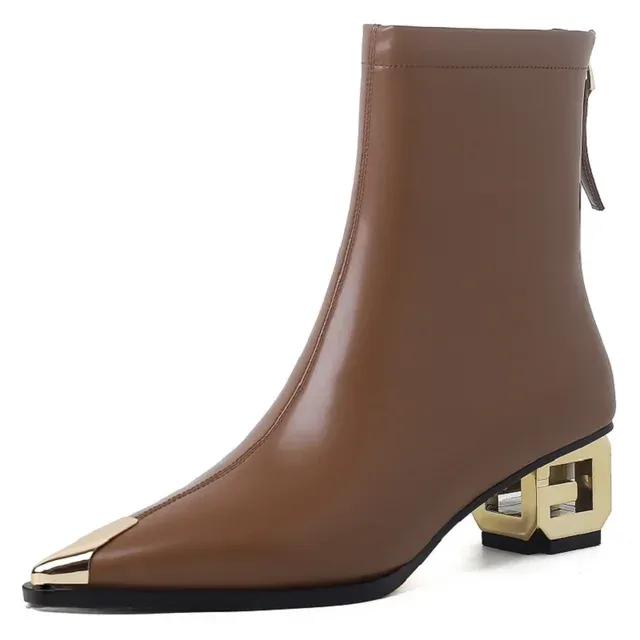 USS Shoes Esnevi Women's Fashion Pointed Toe Boots Powerlifting Shoes Adidas