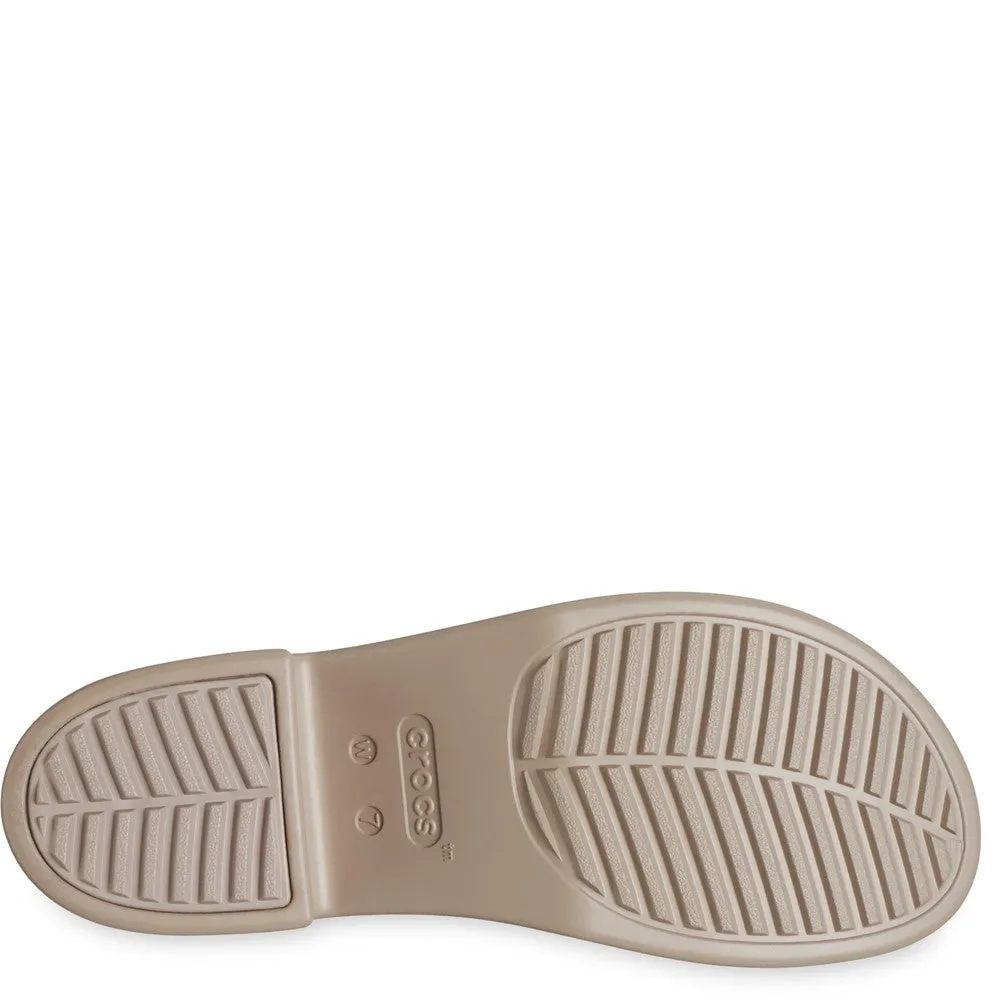 Shock absorption Crocs Brooklyn Slide Heel