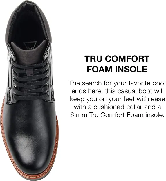 Leather Adidas Shoes Vance Co. Men's Reeves Ankle Boot  Color Black Size 10M