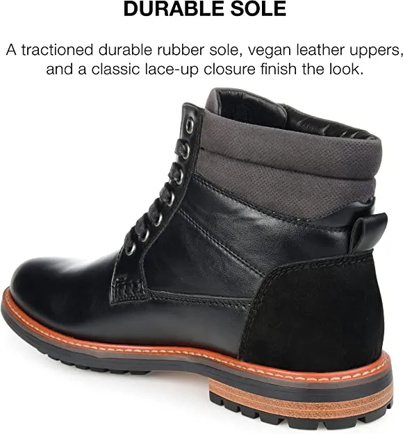 Adidas Samba Spikeless Golf Shoes Vance Co. Men's Reeves Ankle Boot  Color Black Size 10M