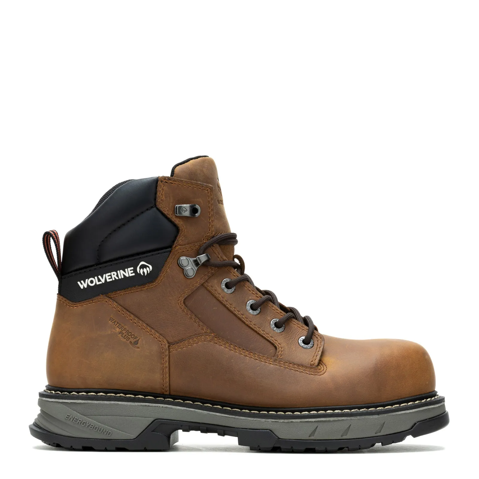 Men's Wolverine Boots, ReForce EnergyBound CarbonMax 6 Inch Work Boot Rain Adventure Party time