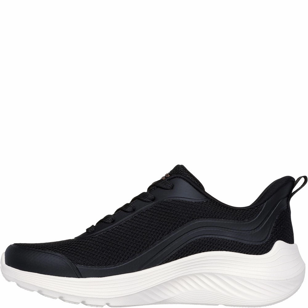 Soft Cushioned Upper Skechers Bobs Squad Waves Still Wading Trainers