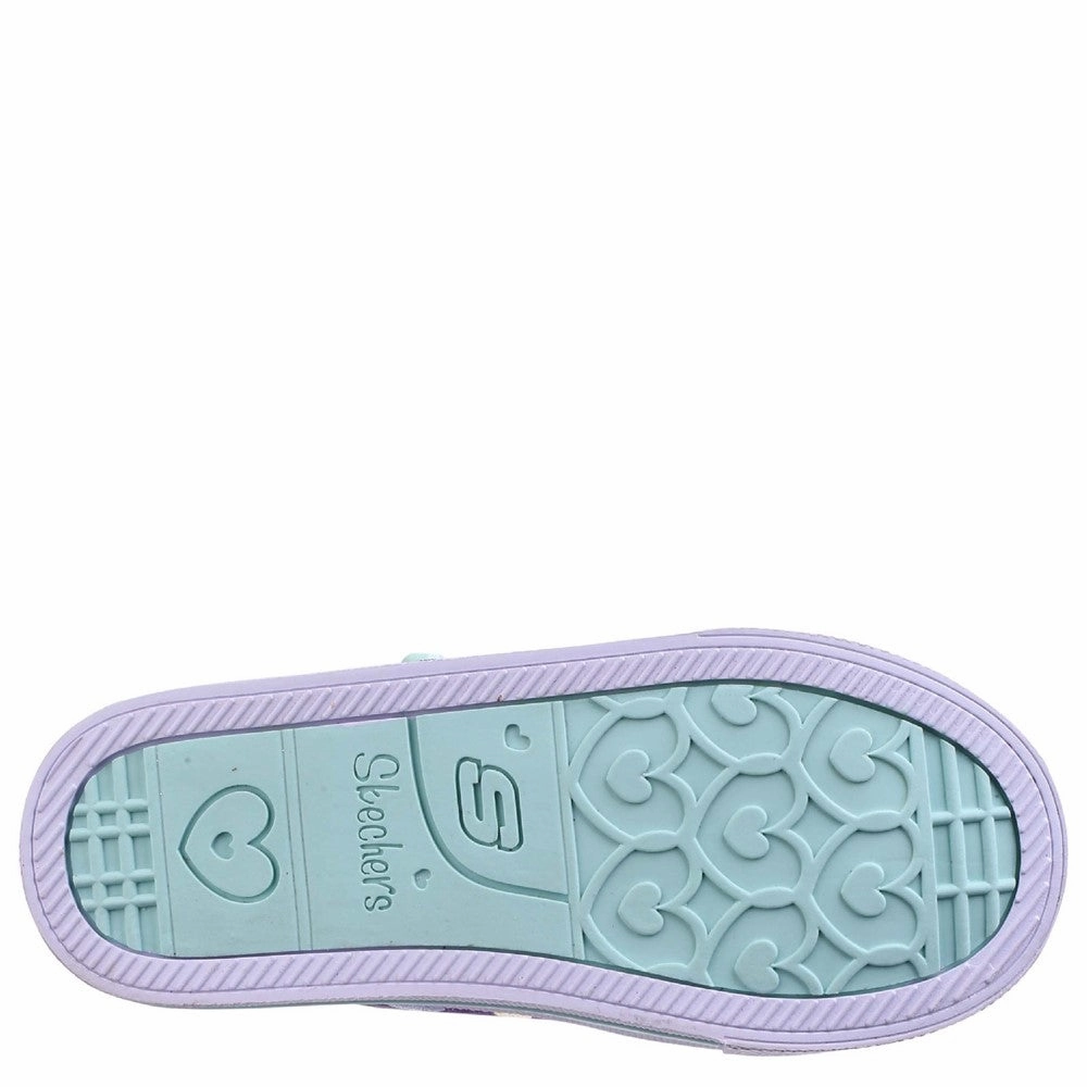 Save Step Calm Step Skechers Twinkle Toes Shuffles - Dazzle Dots