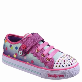 Work Comfort Skechers Twinkle Toes Shuffles - Dazzle Dots