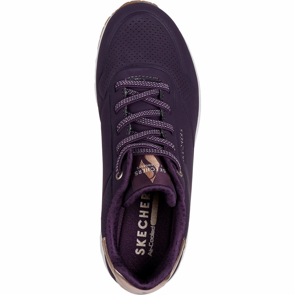 Fall - appropriate Skechers Uno - Shimmer Away Trainer