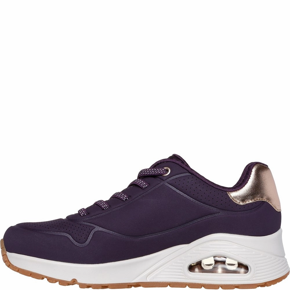 running on hills Skechers Uno - Shimmer Away Trainer