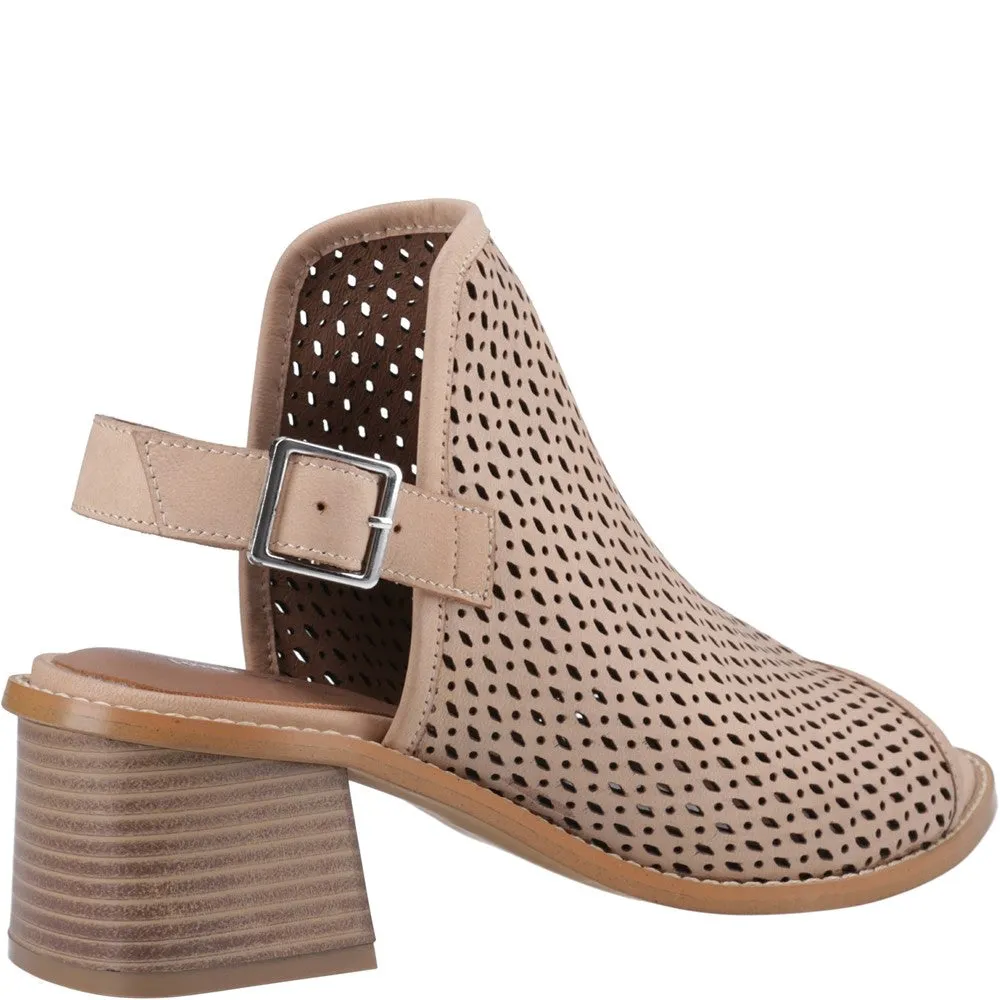 Hush Puppies Louise Heeled Sandal Light Trail Dressy Wear