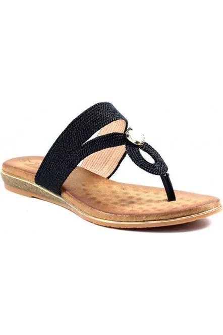 Lunar Ezra Black JLH396o Active Summer Footwear Outdoor Sandals