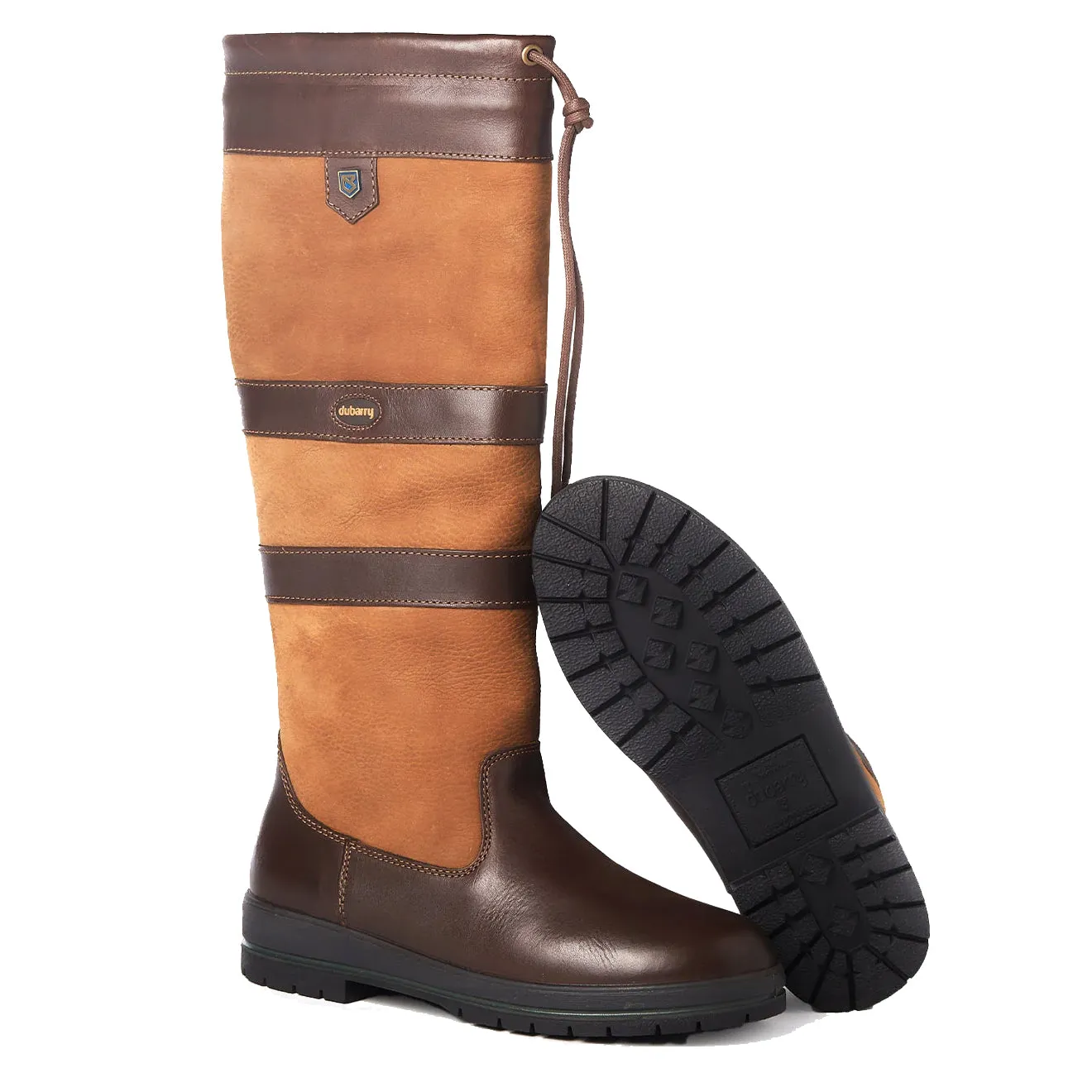 Dubarry Womens Galway Gore-Tex Leather Boot Brown Trail Ready Tear-resistant