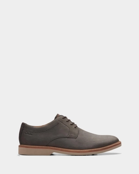 Shady Step Atticus Ltlace Dark Grey Nubuck
