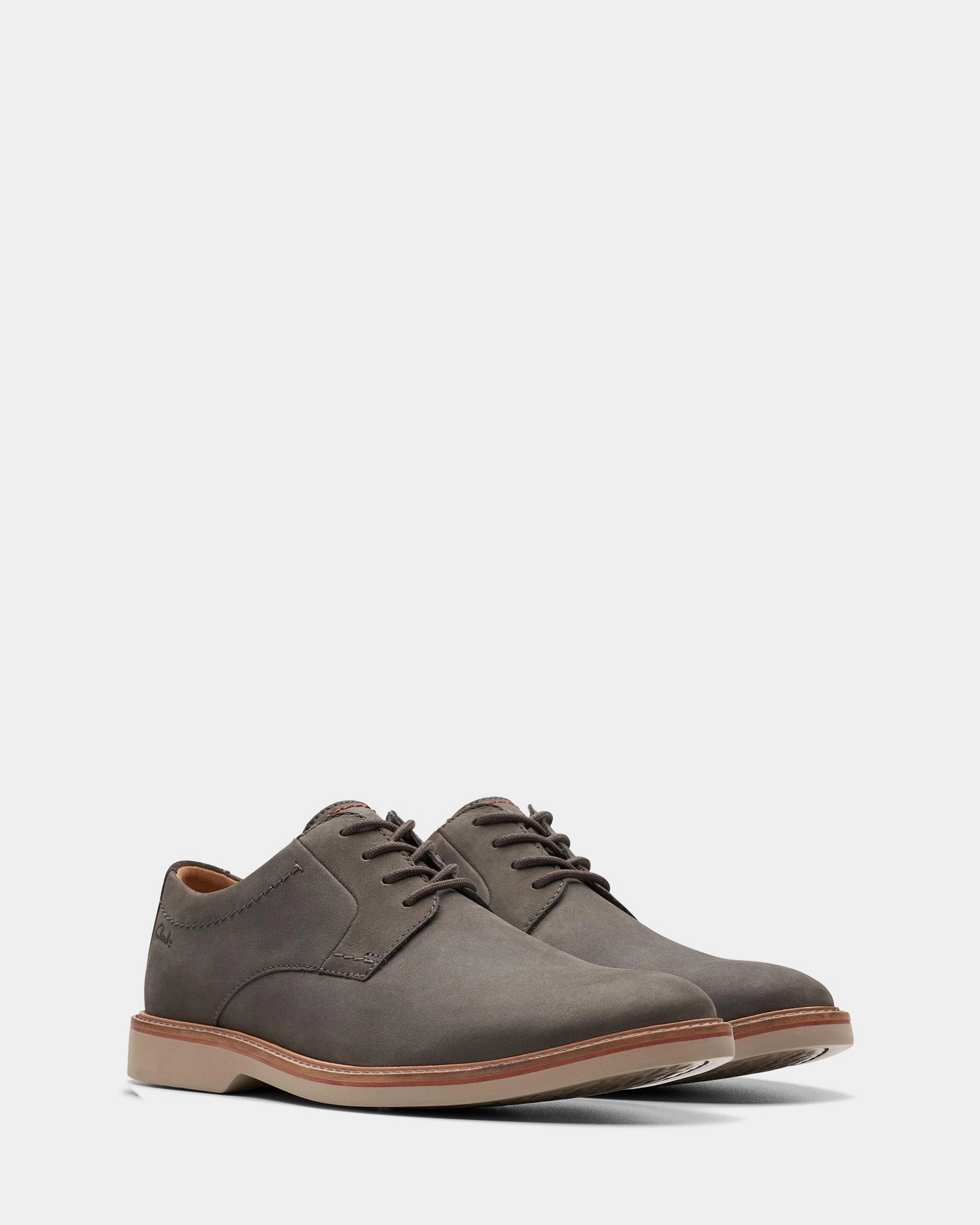 Atticus Ltlace Dark Grey Nubuck Shock Support ergonomic