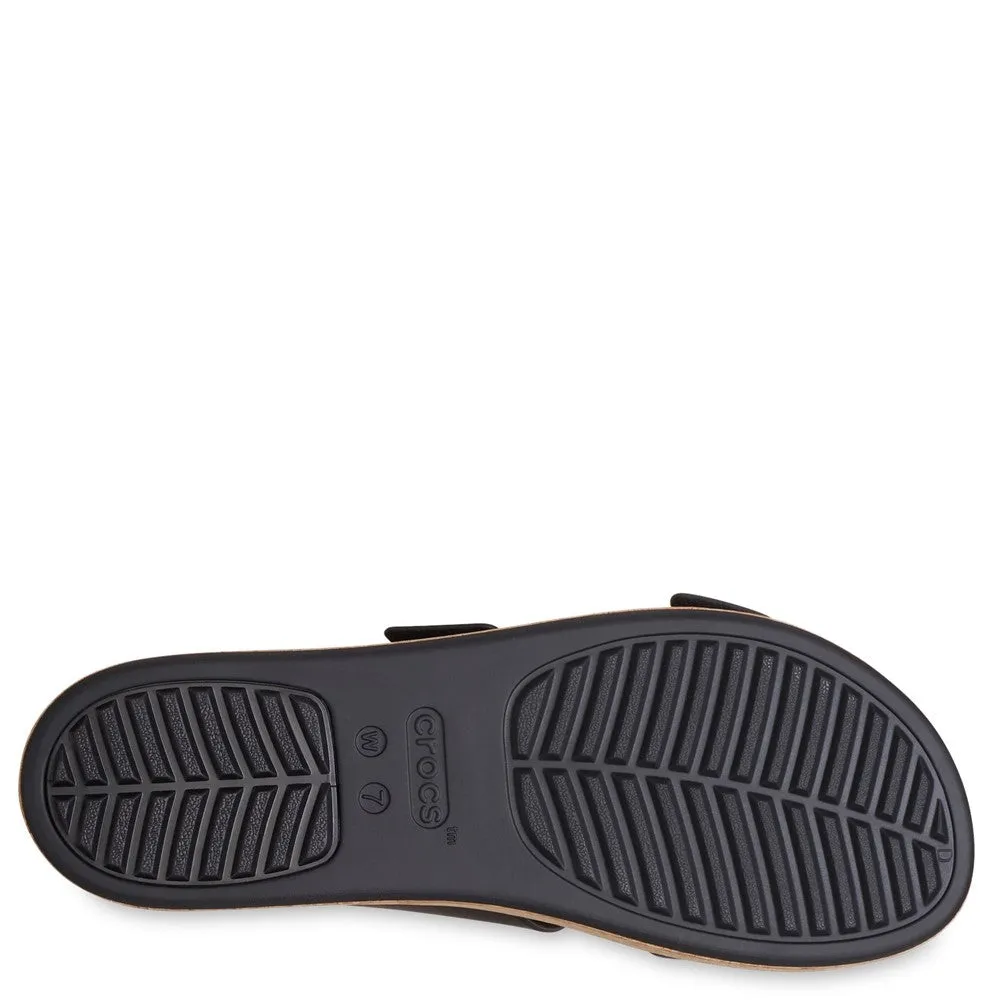 Crocs Brooklyn Buckle Low Wedge Summer Ready Clean Fit