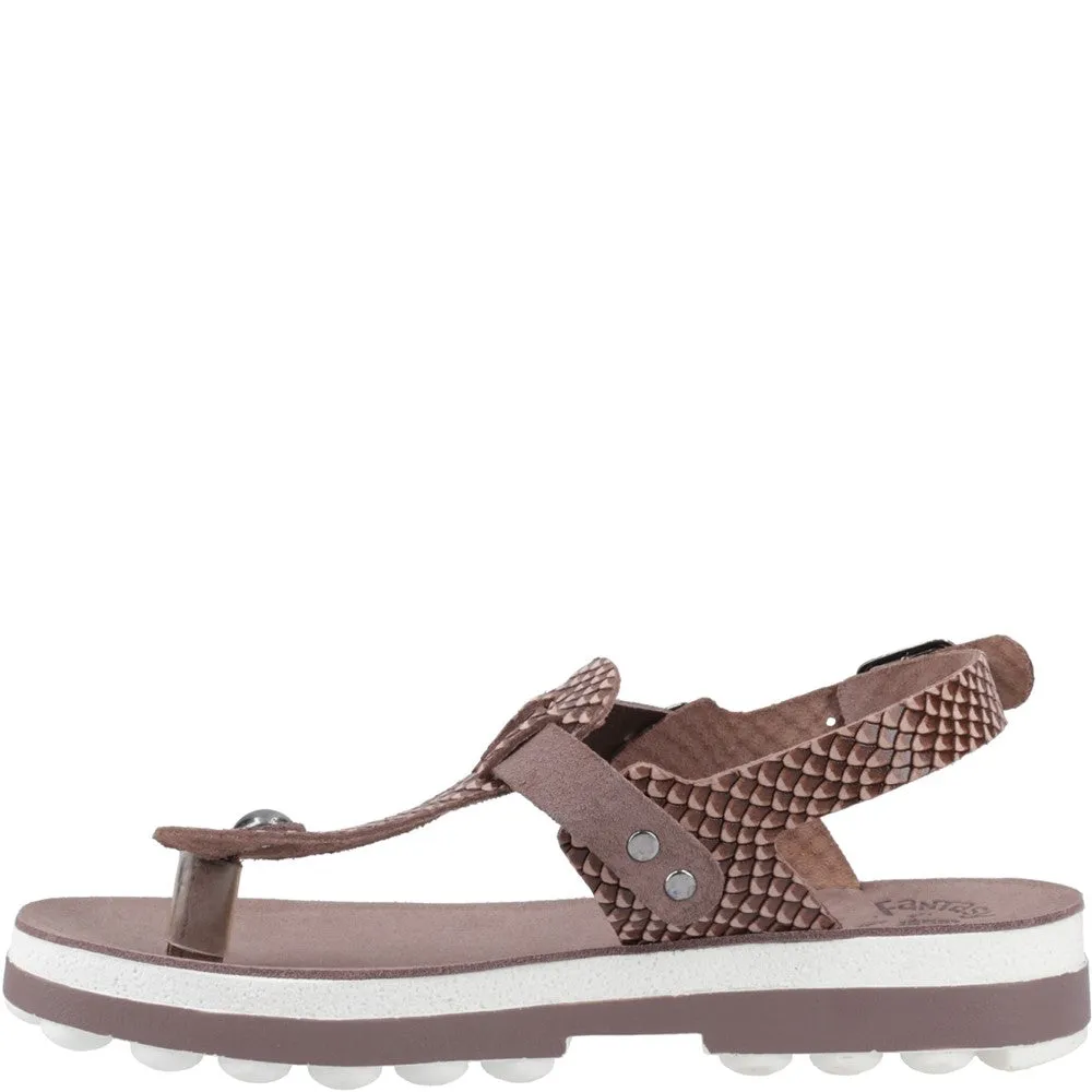 Bead Edge Zero Weight Fantasy Marlena Buckle Up Sandal