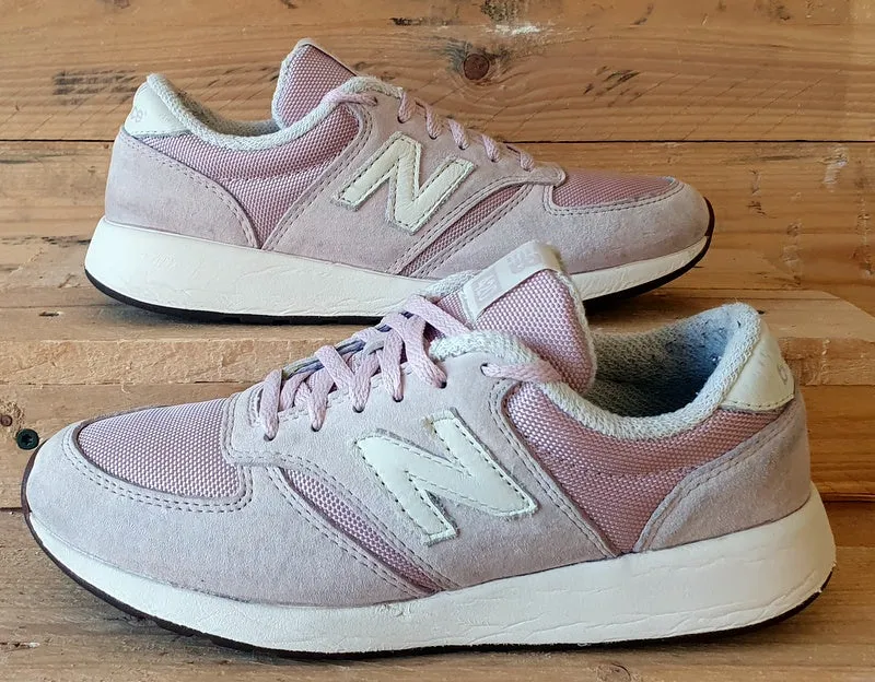 New Balance 420 Low Suede/Textile Trainers UK4/US6/EU36.5 WRL420T Pink/White Dark Grey 9060 New Balance
