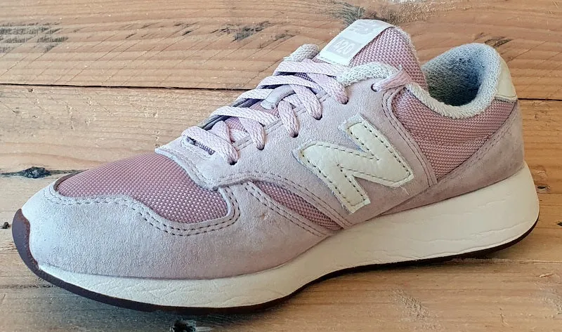 New Balance 420 Low Suede/Textile Trainers UK4/US6/EU36.5 WRL420T Pink/White Fresh New Balances