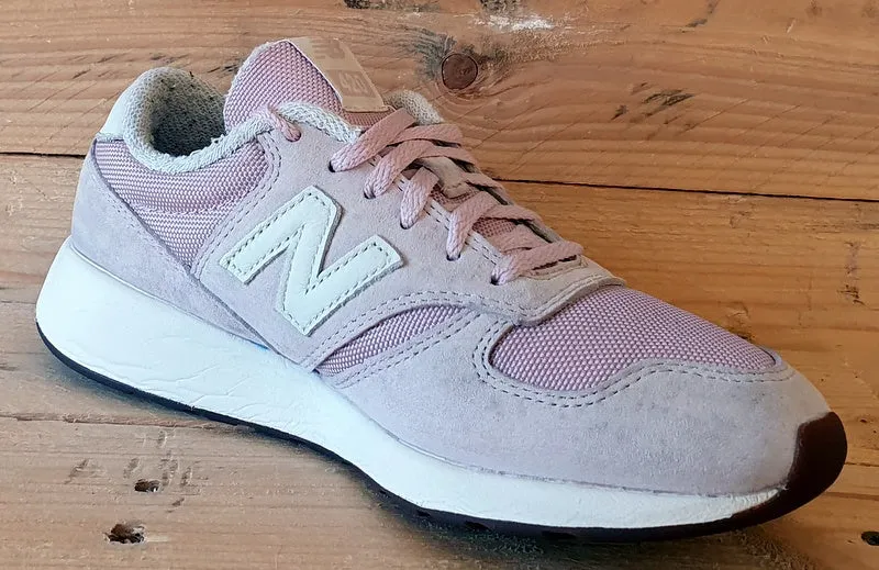 New Balance Loro Piana Shoes New Balance 420 Low Suede/Textile Trainers UK4/US6/EU36.5 WRL420T Pink/White