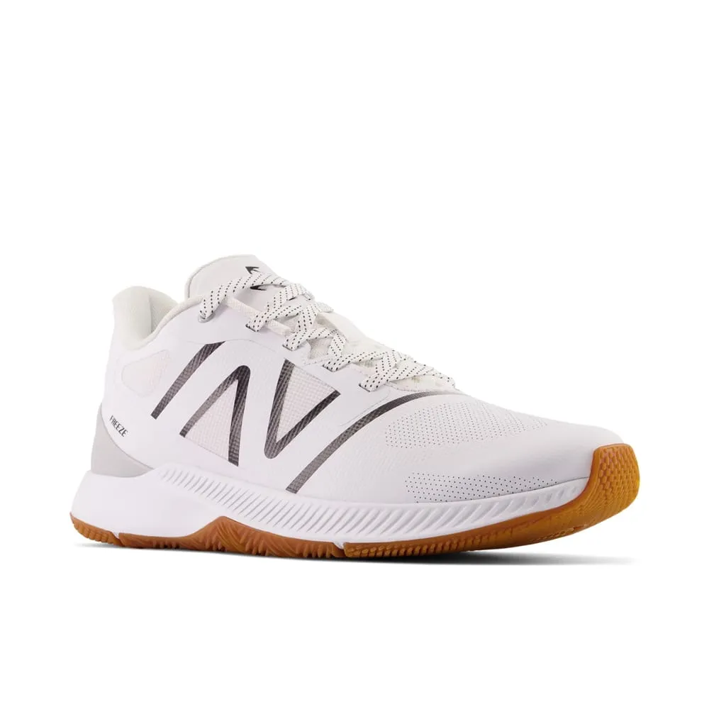 New Balance Freeze V4 Box Indoor White Lacrosse Shoes Cute New Balance 574
