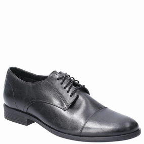 Minimalist Look Heel Guard Hush Puppies Ollie Cap Toe Shoe