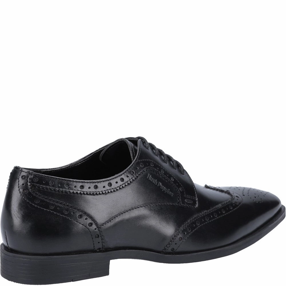 Slim Profile Leather Upper Hush Puppies Elliot Brogue