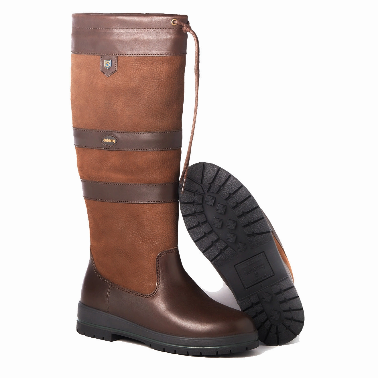 With Adjustable Straps Dubarry Womens Galway Gore-Tex Extrafit Leather Boot Walnut