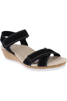Cushioned Footbed Free Spirit sandals Kit in Black