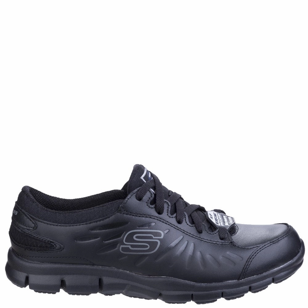 Arch support Traction Control Skechers Workwear Eldred Occupational Shoe