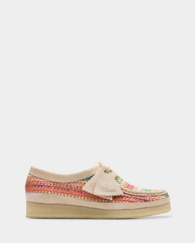 Regular Fit Wallabee. (w) Multi Raffia