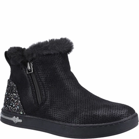 Skechers Shoutouts Cozy Boot Slip On Design Supportive Design