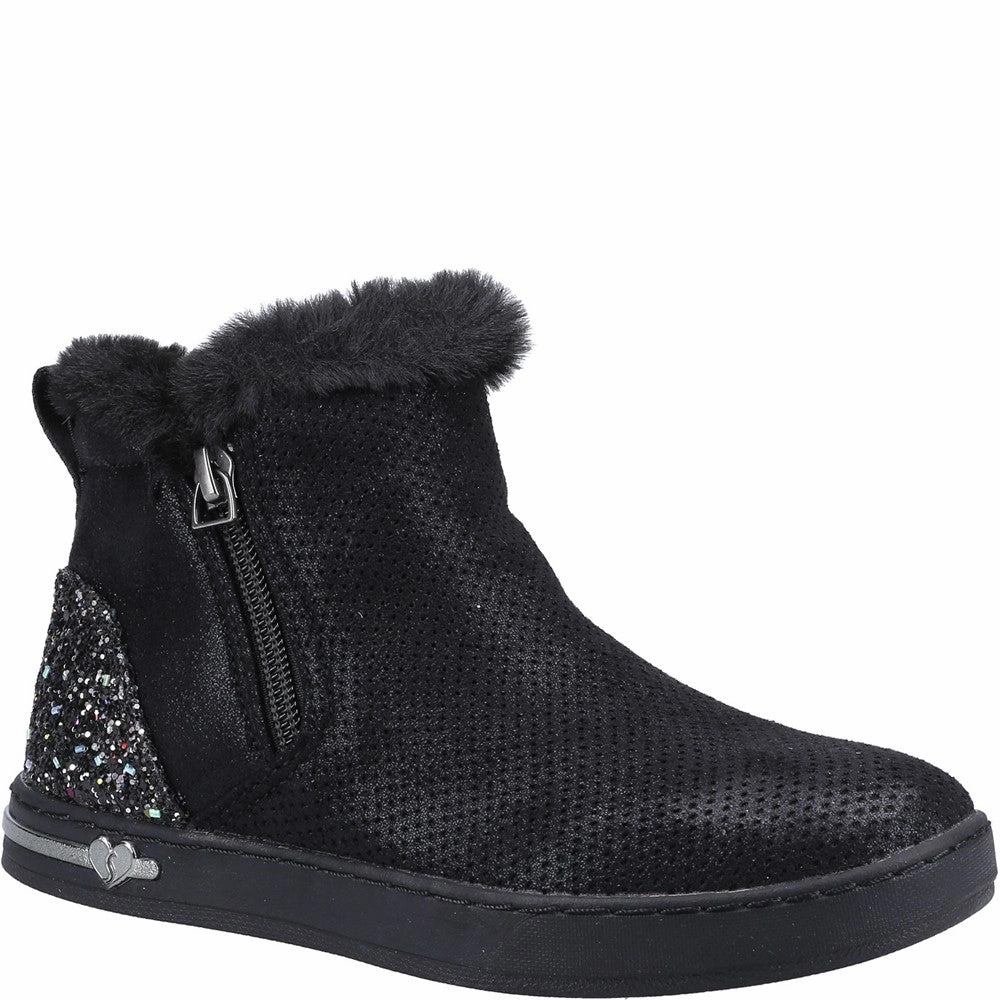 Skechers Shoutouts Cozy Boot Slip On Design Supportive Design
