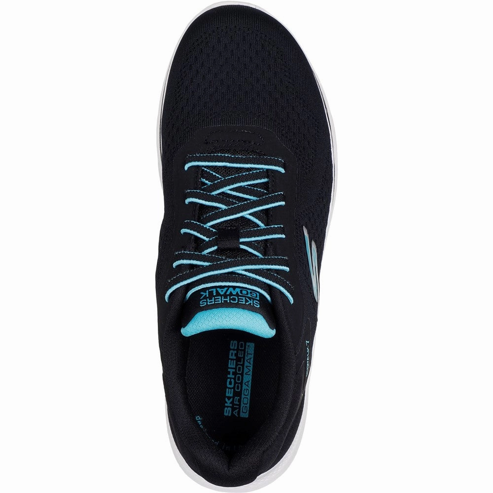 Lace Up Style Skechers GO WALK 7 - Cosmic Waves Trainers