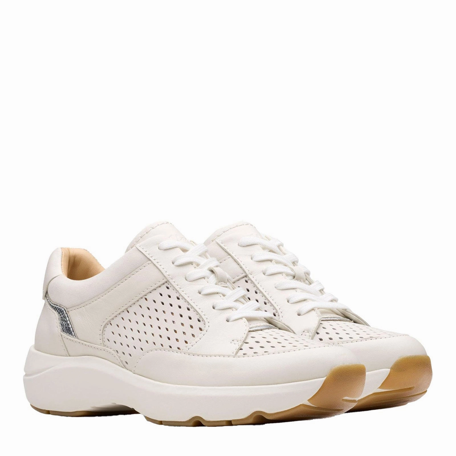 Women's Clarks, Tivoli Walk Sneaker Ankle Support Comfort Step