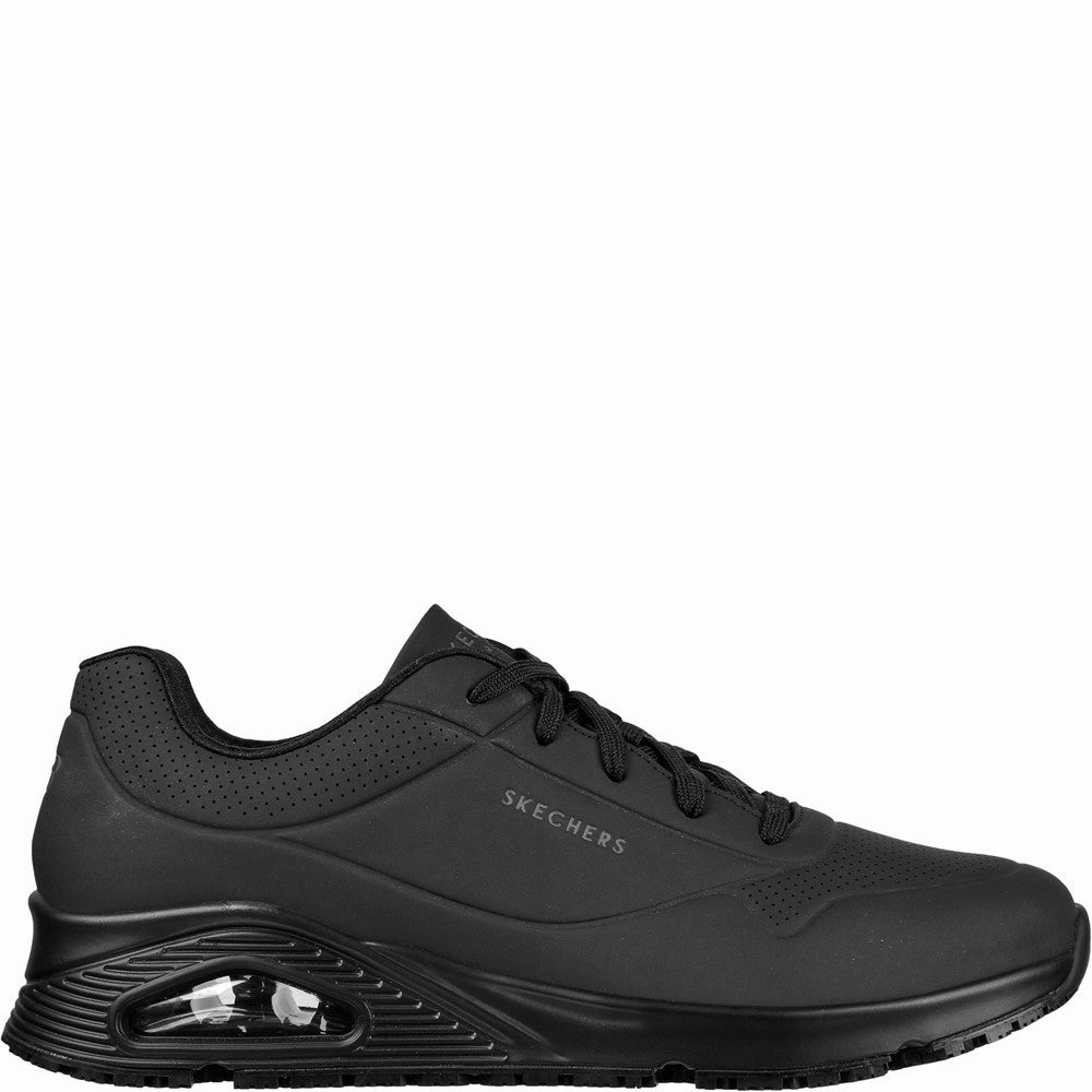 Stone Hike Trend Fit Skechers Workwear Work Relaxed Fit: Uno SR - Sutal Work Shoe