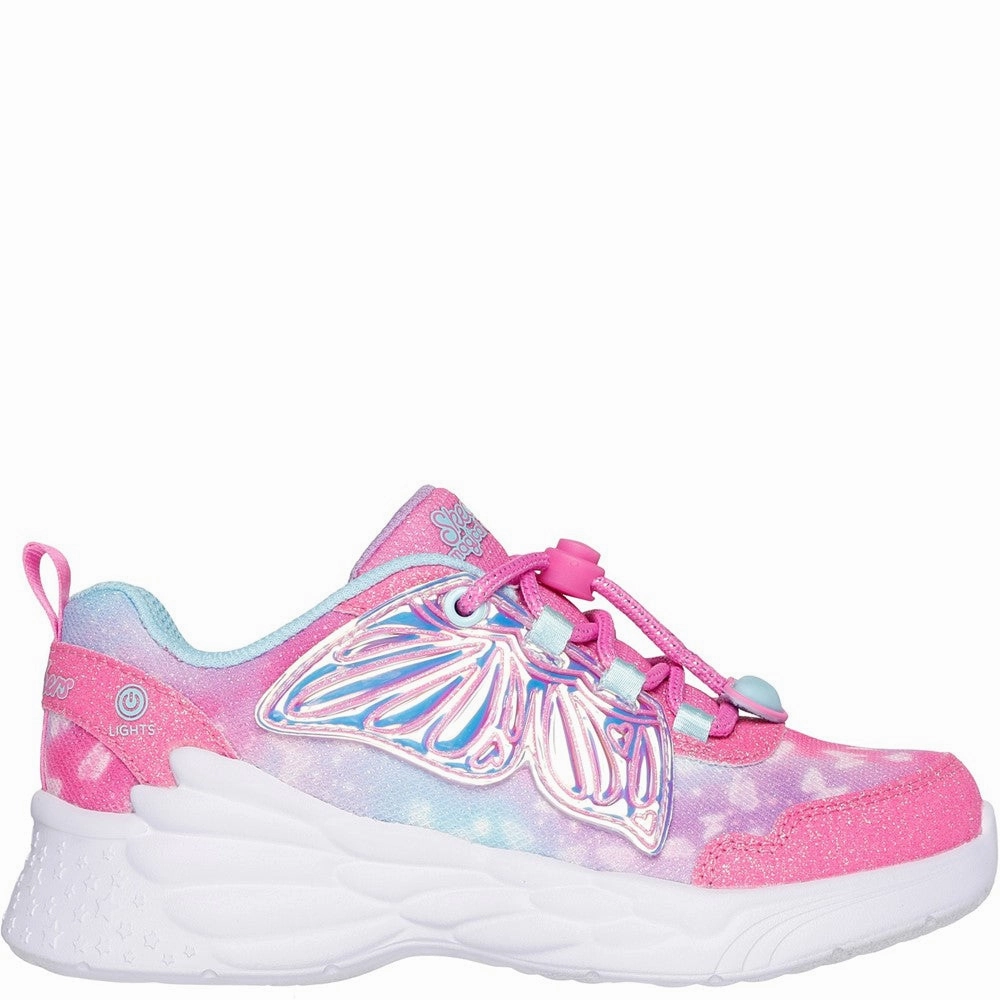 Lake Path Neutral palette Skechers Dream Racer - Wing Brites Shoes