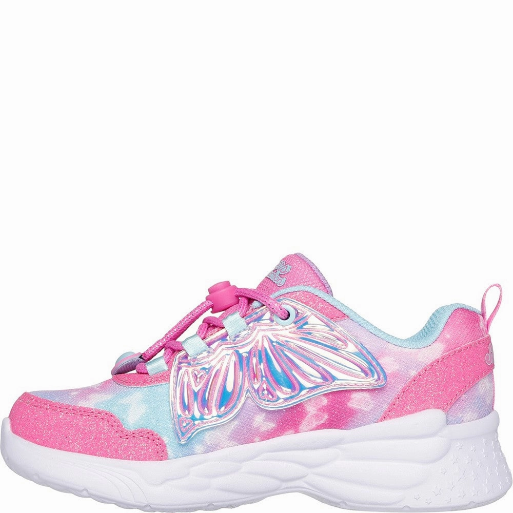 Skechers Dream Racer - Wing Brites Shoes Vintage Cool Turn Step