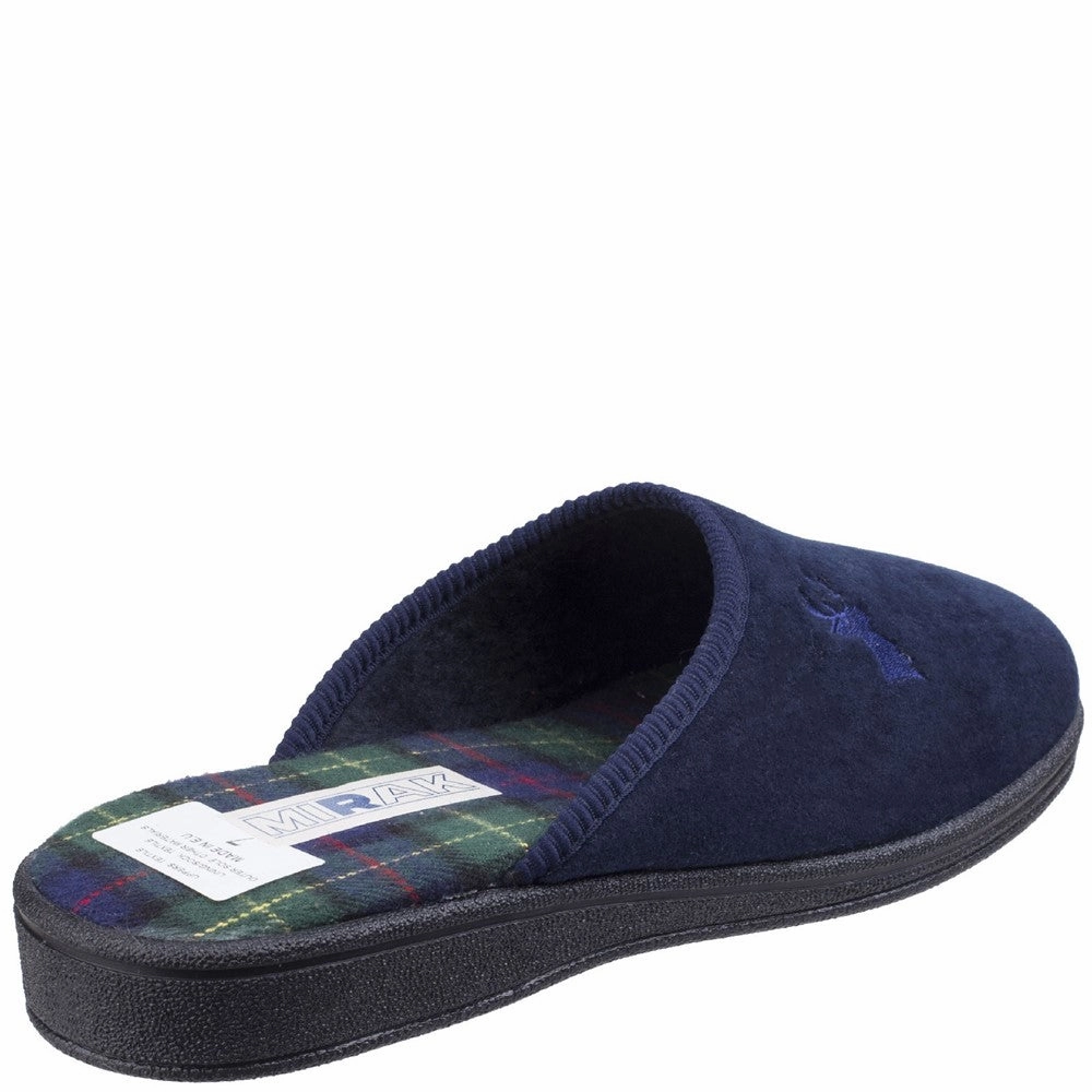 Wide Base Mirak Buck Mule Slipper