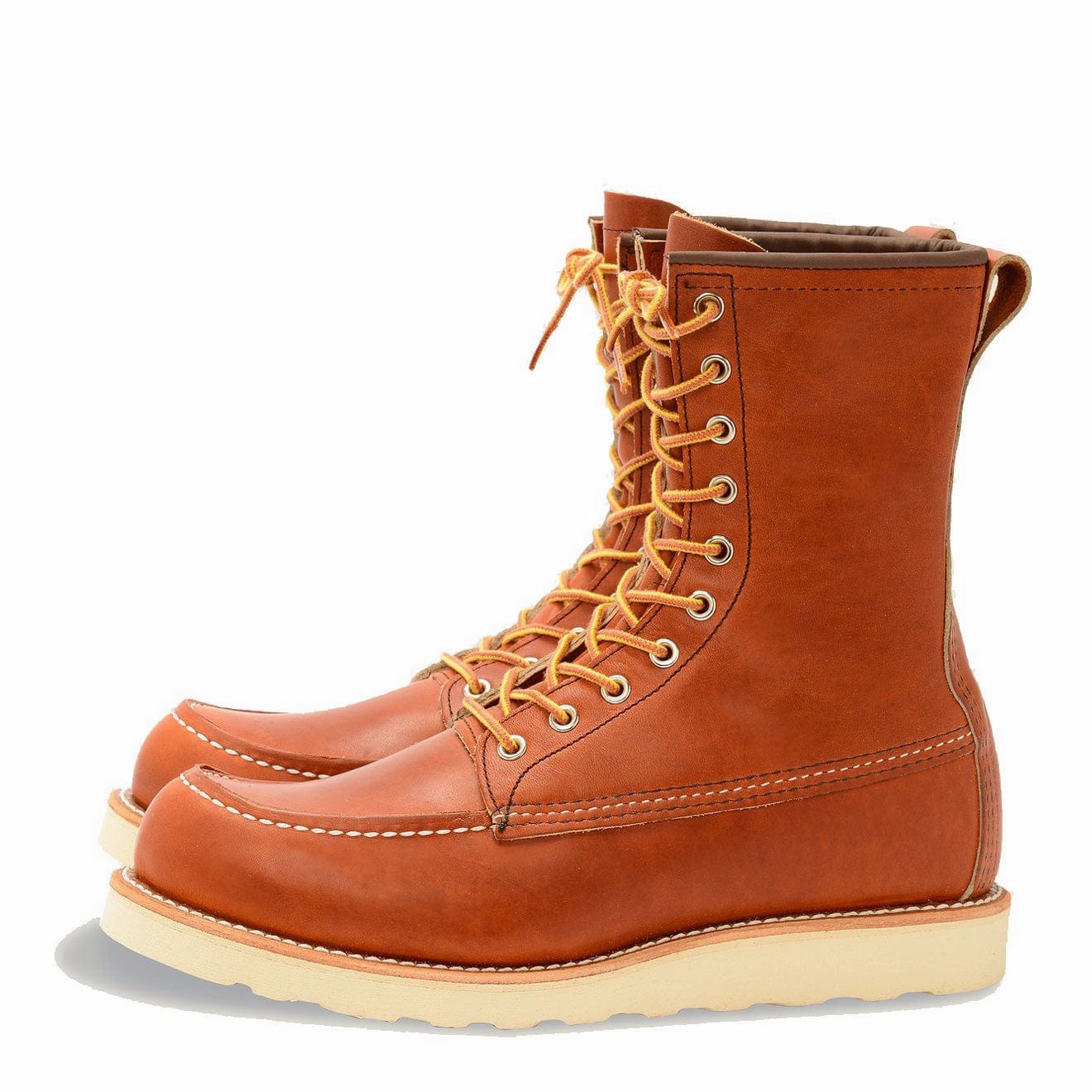 Premium Cushion Red Wing 8-Inch Classic Moc Boot Oro Legacy